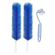 3P Fan Cleaning Brush Set Air Conditioner Vent Dust Cleaner Gap Brush Home