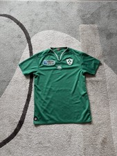 Mens Canterbury Ireland Rugby Shirt Size L Great Condition Rugby World Cup 2015