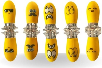 's Unique Corn Holders corn on the cob 10 PCS/5 corn cob holders set Fun Faces