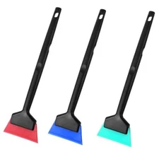 3Pcs Window Tint Squeegee, Rubber Mini Squeegee with Anti Slip Handle, All 