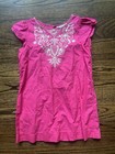 Bonpoint Pink Embroidered Dress Size 8 — photo 1