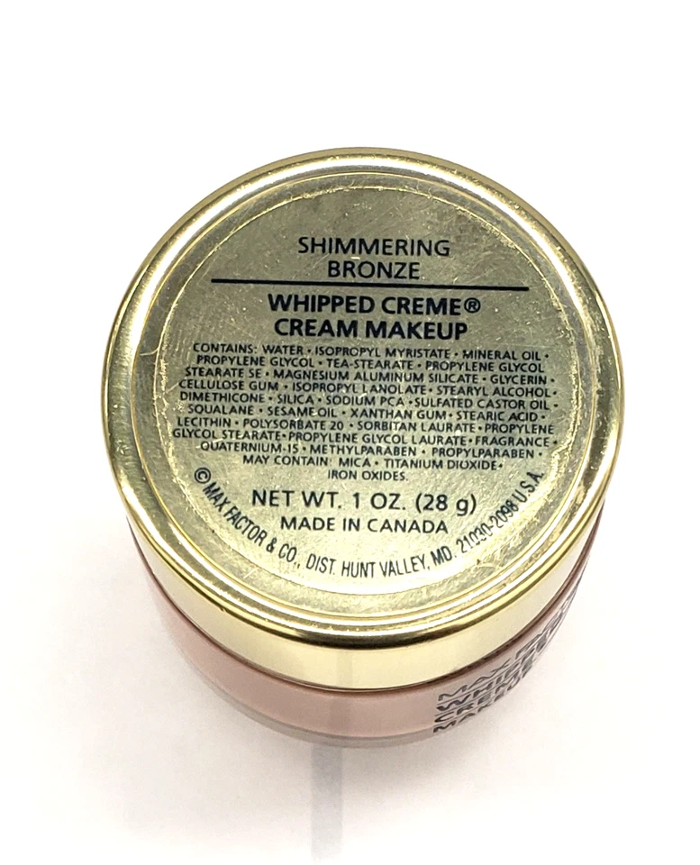 NUEVO Maquillaje Crema Batida Max Factor - BRONCE BRILLANTE Foto 2 de 2