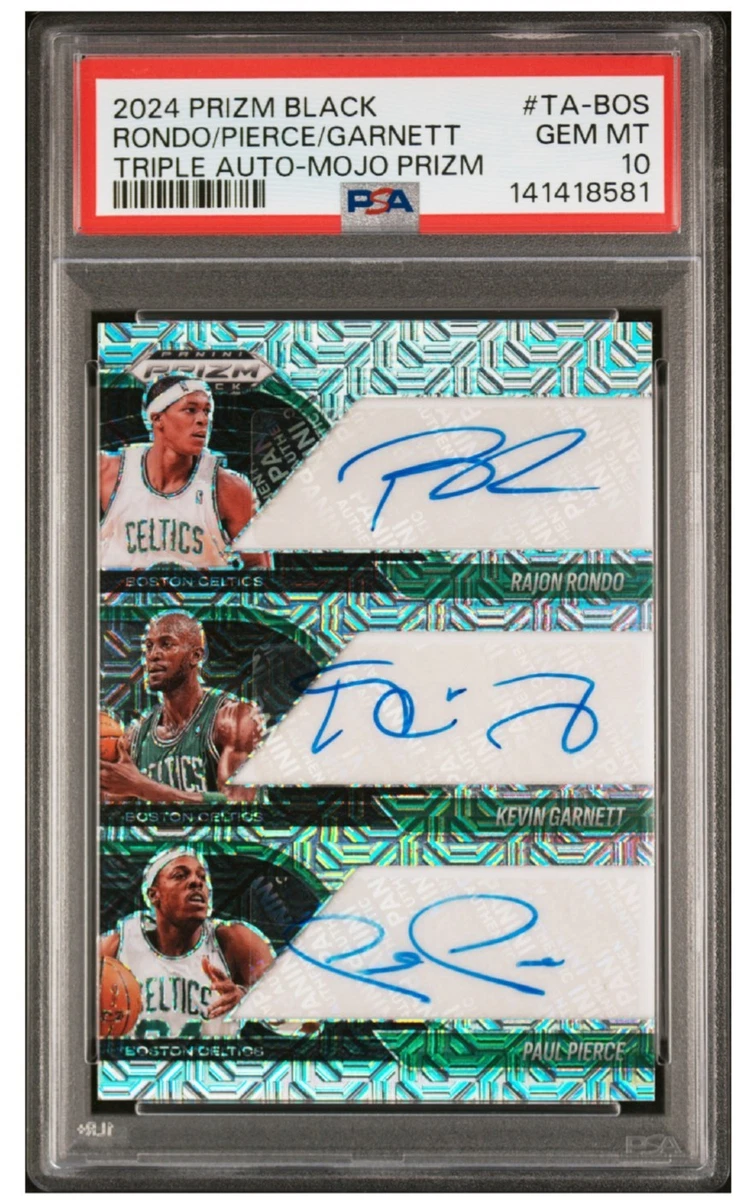 NBA UD BLACK 9/15 Paul Pierce 直筆サインカード Panini Paul Pierce Basketball Autographed Sports Trading Cards