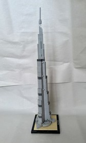 LEGO Architecture Burj Khalifa 21031 Complete Set w/ Box & Manual (RETIRED)