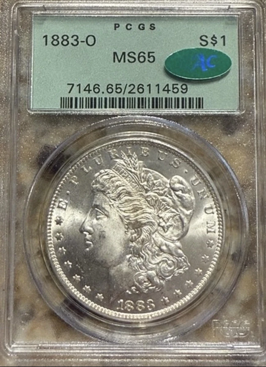 New Orleans Grade MS 65 1883 Year Morgan US Dollars (1878-1921