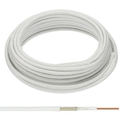32,8 Fuß 11AWG Hochtemperaturdraht Mica Glasfaser Massiver Elektrodraht Isoliert
