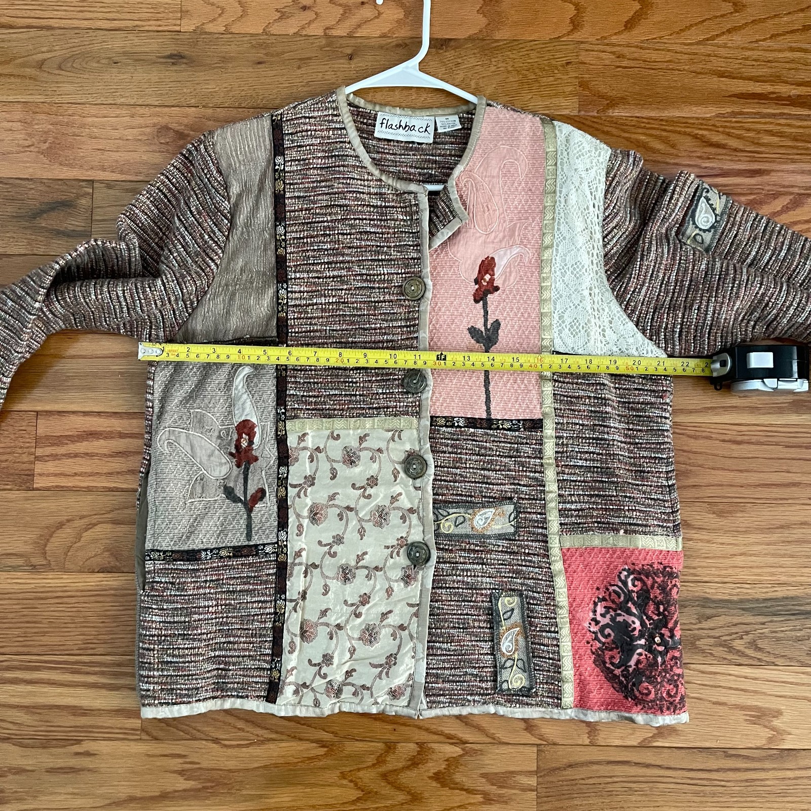 Vintage Flashback Tapestry Patchwork Jacket Women… - image 7