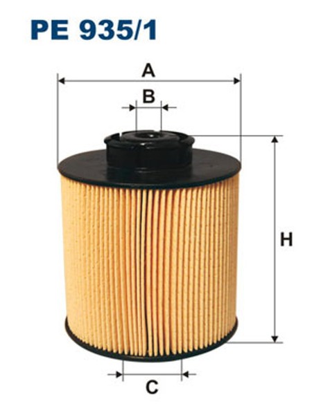 Kraftstofffilter Filtron PE 935/1 Filtereinsatz FüR Mercedes Vario GÜLeryÜZ MAZ-image