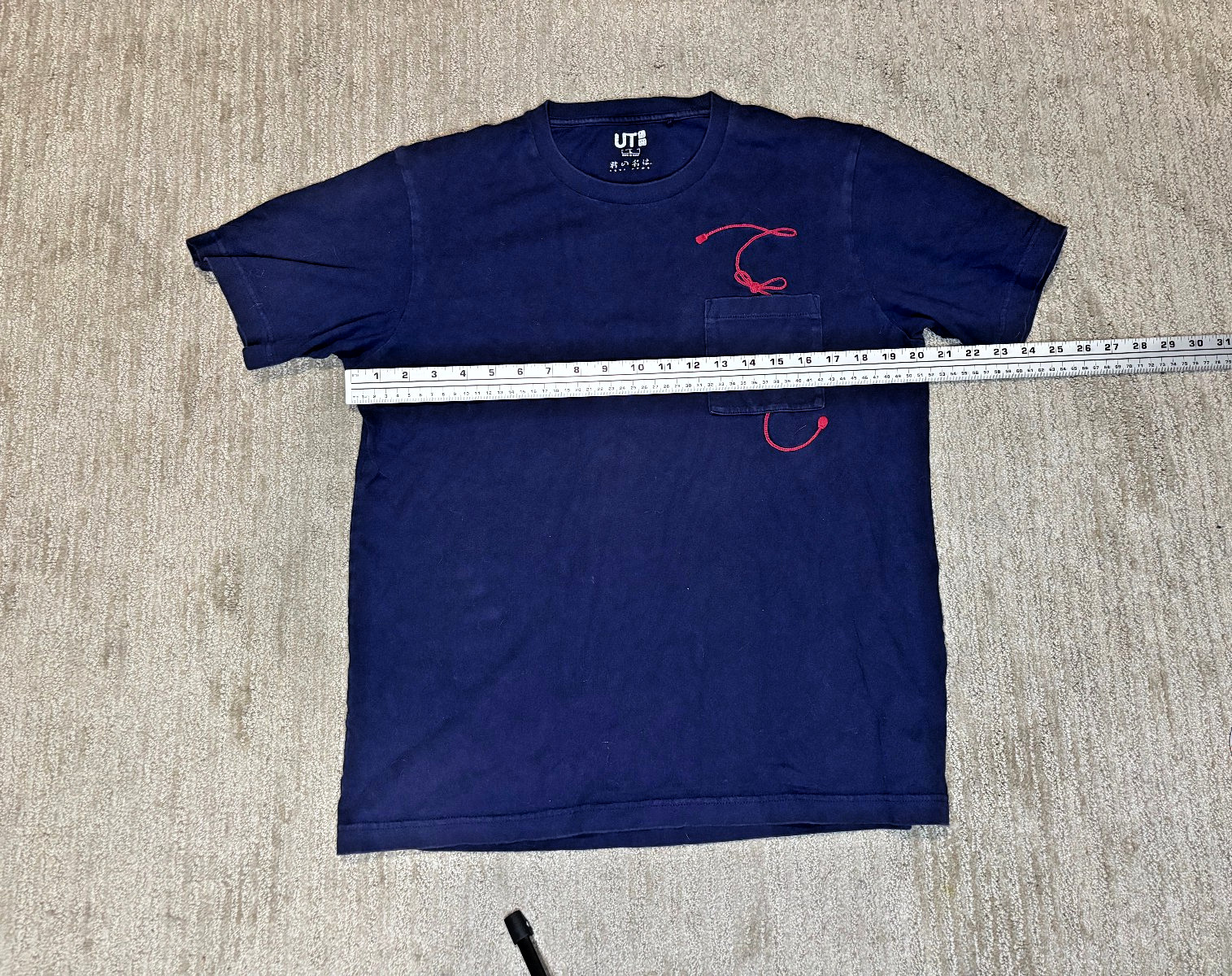 Uniqlo T Shirt Large L Your Name Anime Kimi no Na wa Navy Japanese Limited thumbnail 3