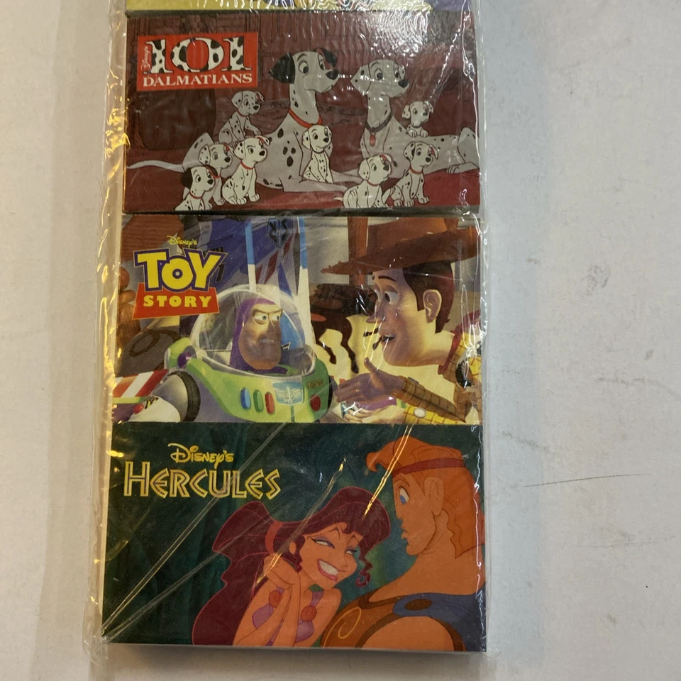 WALT DISNEY- FLIP BOOKS-Pooh-101-Toy Story-Hercules- SEALED- Free Shipping - Image 3 of 4