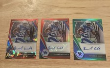 3X 2021 Panini Prizm Draft Picks #DPA-BRA Brandin Echols /199 Auto Lot  UK #S235