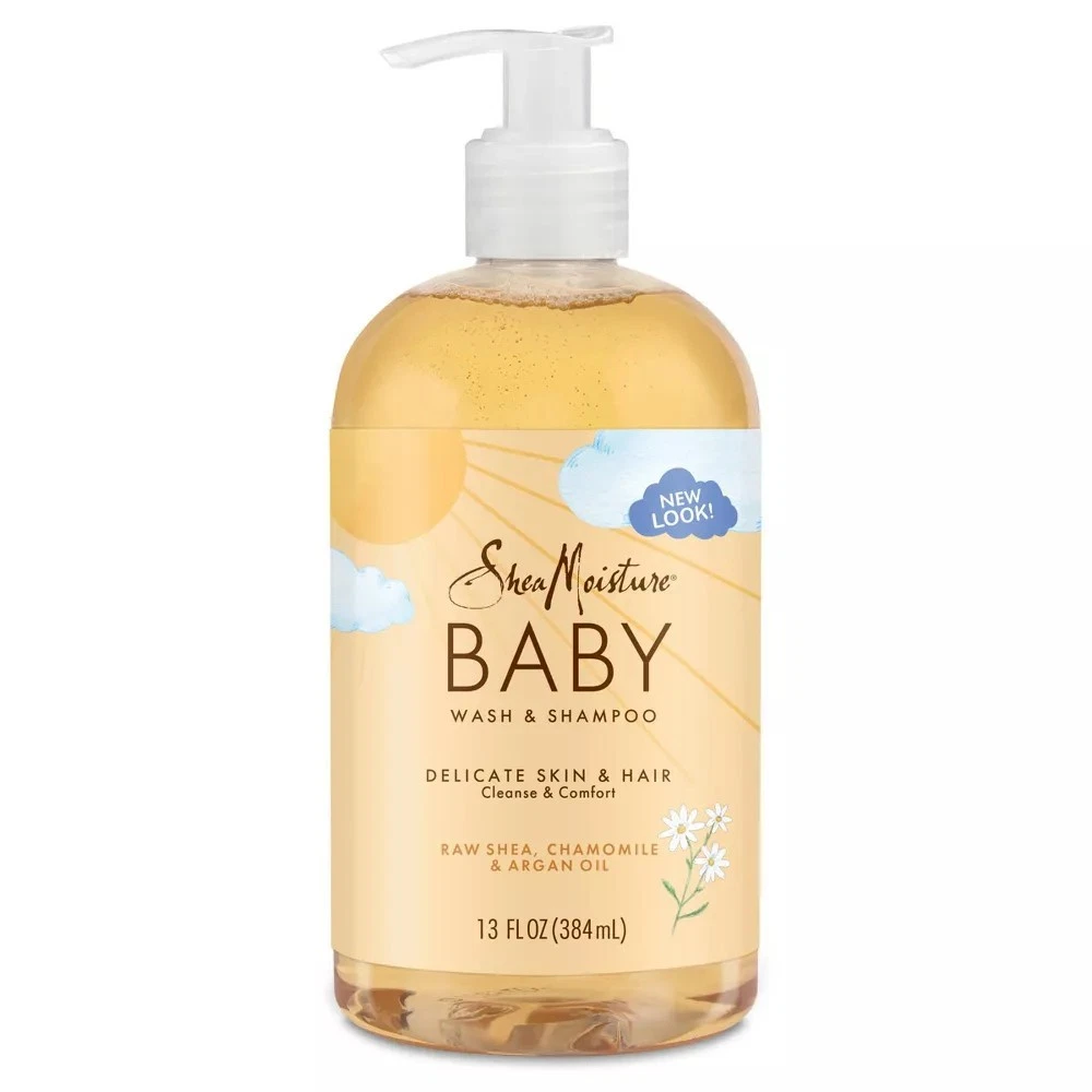 SheaMoisture Baby Wash & Shampoo with Raw Shea Chamomile & Argan Oil 13 fl oz
Opens in a new window