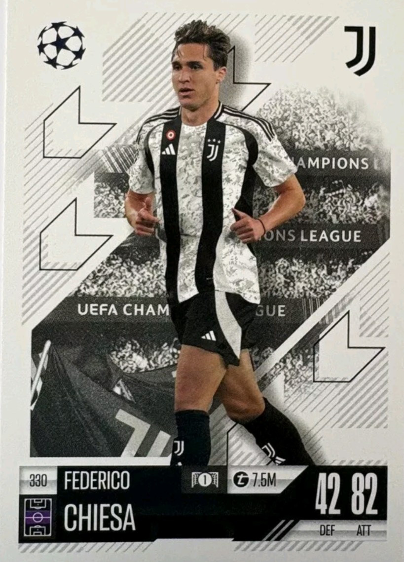 Federico Chiesa Match Attax 2024/2025 Juventus 24/25 Topps 330