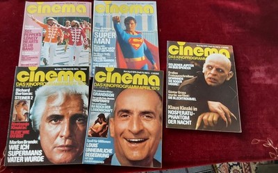 Cinema Zeitschriften Jahrgang 1979 , 5 hefte
