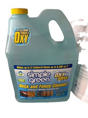 #ad #ad Oxy Solve Deck and Fence Pressure Washer Cleaner Colorless to Pale Straw Unsce $21.99