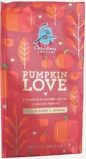 Caribou Coffee Pumpkin Love Flavored Ground Medium Roast Coffee