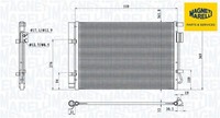 Magneti Marelli 350203100800 Kondensator FüR Klimaanlage Kondensator