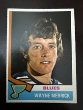 1974-75 O-Pee-Chee Hockey - #66 Wayne Merrick RC - St Louis Blues **