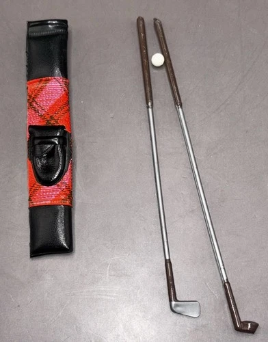 VINTAGE IDEAL TAMMY DOLL TEE TIME GOLF BAG    CLUBS AND BALL 1960'S 9118-1