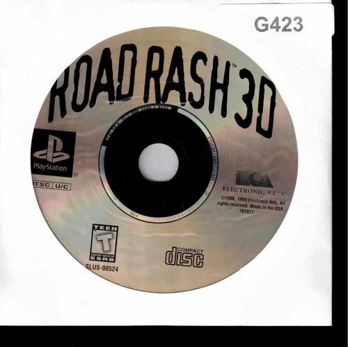Road Rash 3D Sony PlayStation 1 Used Video Game Only Sleeved Without Case