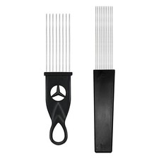 Guiro Metal Scraper Latin Brush Comb-Style Scraper Rustproof Anti Slip