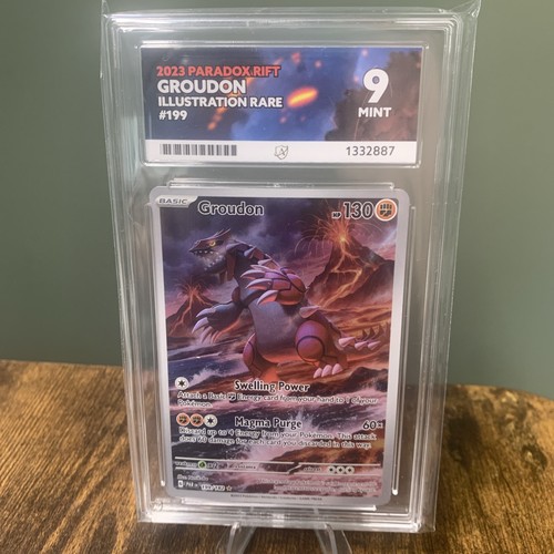Groudon graded ACE 9 for sale on eBay