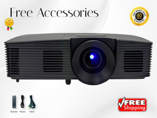 DLP 4K Projector for Portable Presentation Anywhere 2700 Lumens PC 3D Ready HDMI