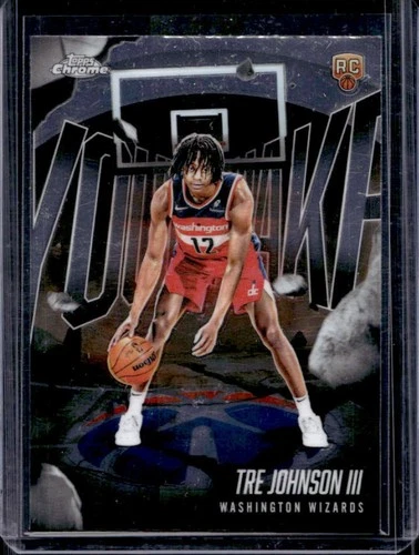 2025 Topps Chrome Tre Johnson III Base (RAW)