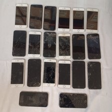 Lot of 20 Apple iPhone 7 Locked, Ungraded, Cracked Screen