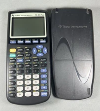 Texas Instruments TI-83 Plus Graphing Calculator Works