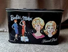 Vintage 1963 Barbie & Midge Travel Pals Case Mattel Collectible Black