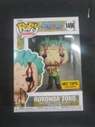 Funko Pop! One Piece Roronoa Zoro #1496 Hot Topic Exc Figure W/Pop Protector