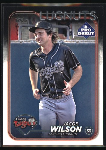 2024 Topps Pro Debut - Jacob Wilson #PD-40 (RC) Lansing Lugnuts
