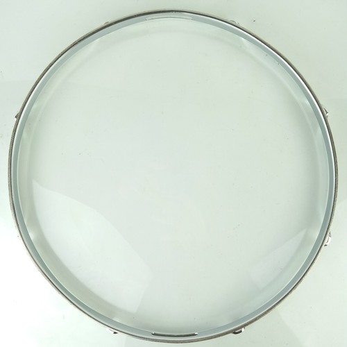 Ludwig 14"Snare Drum Resonant 8Lug 1.6mm Rim/Hoop Chrome Rounded Gates Jazz F60s - Picture 6 of 7