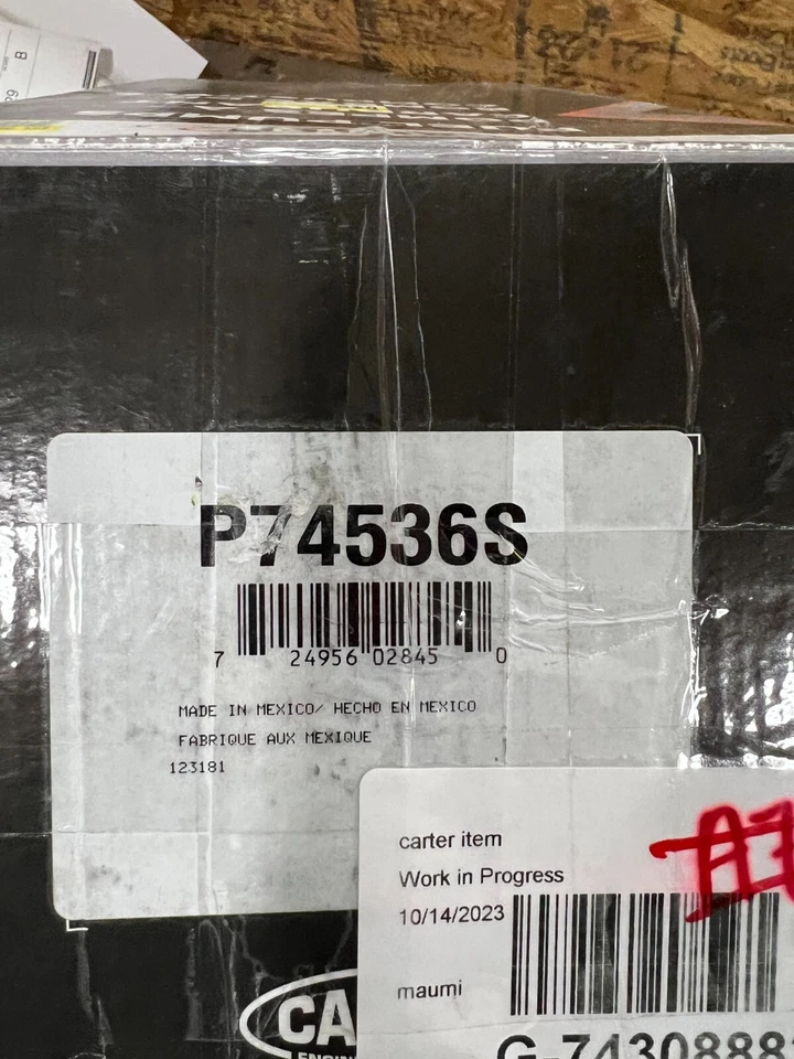 Conjunto de suspensión de bomba de combustible Carter P74536S para Ford F-150, F-250 1985-86 Foto 2 de 4