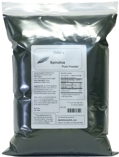 Organic  Spirulina Powder  5000g(11 LB GMO Free & Non-Irradiated energy - Picture 3 of 3