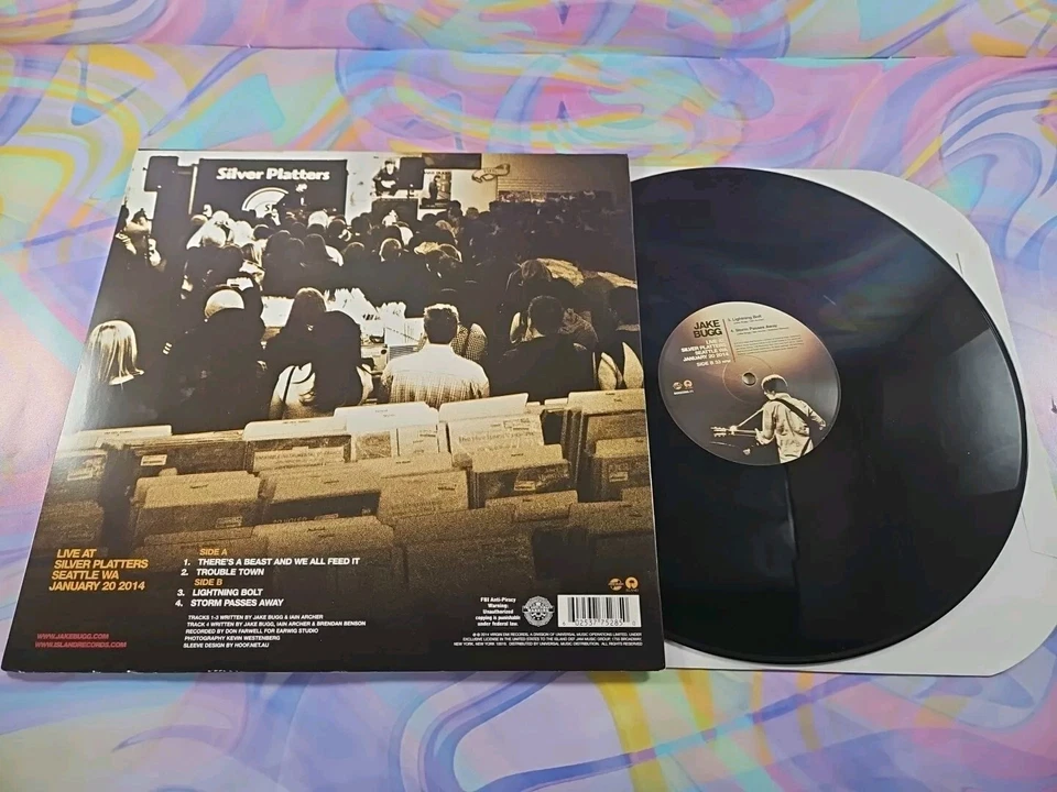 Jake Bugg - Live At The Silver Platters (Record, 2014) VG+ B0020360-11 - Image 2 of 2