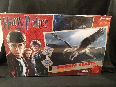 Harry Potter Magical Beasts Hogwarts Board Game Multiplayer Ages 8+ 