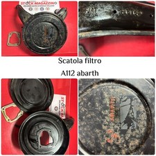scatola completa filtro aria a112 abarth originale (usata in buone condizioni )