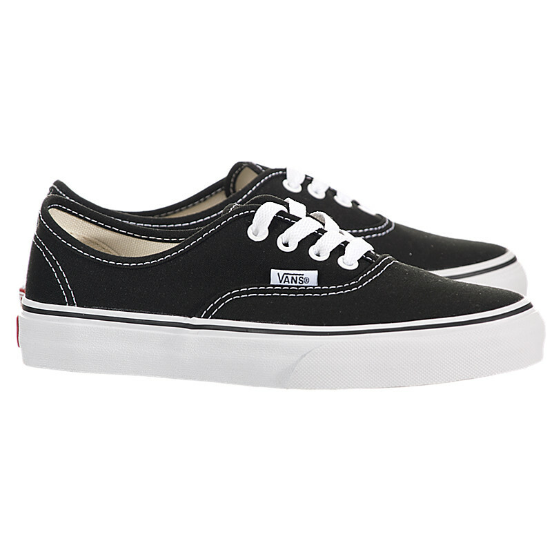 authentic black white vans
