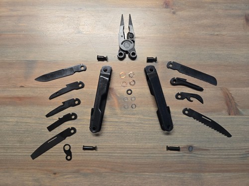 Used Parts from Leatherman Rebar Black Oxide  (Select part from pulldown)