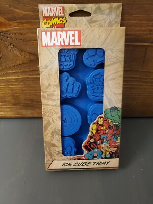 Marvel Comics Super Heroes Silicone Ice Cube Tray Loot Crate