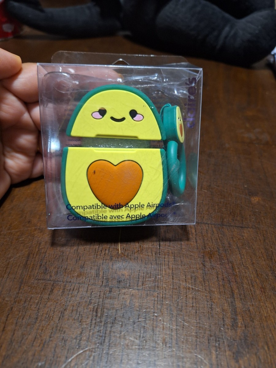 Claire's Compatible with Apple Airpods Avocado Case
