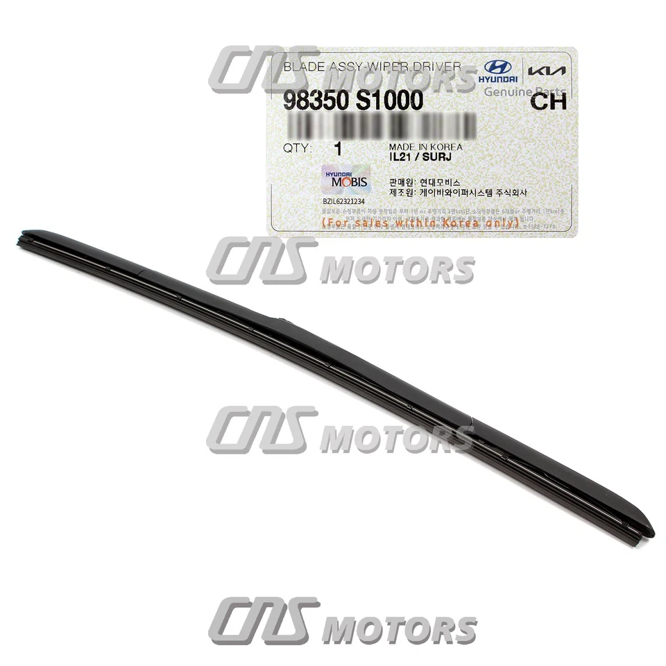⭐GENUINE⭐ Windshield Wiper Blades LEFT RIGHT for 2016-2024 Nexo Santa Fe Tucson Foto 4 de 4