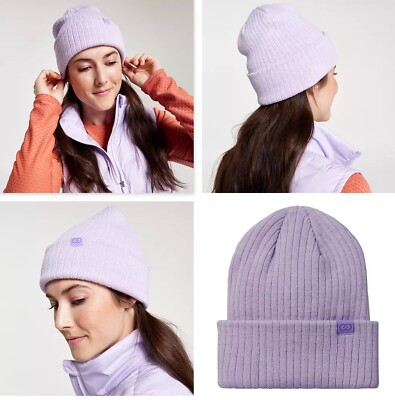 Calia by Carrie Underwood - Women s Ribbed Beanie Lilac/Purple - New with Tag