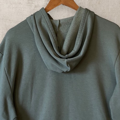 Sketchers Felpa con Cappuccio Uomo Taglia Verde Heritage Pullover Felpa in Pile TG/L - Foto 3 di 13