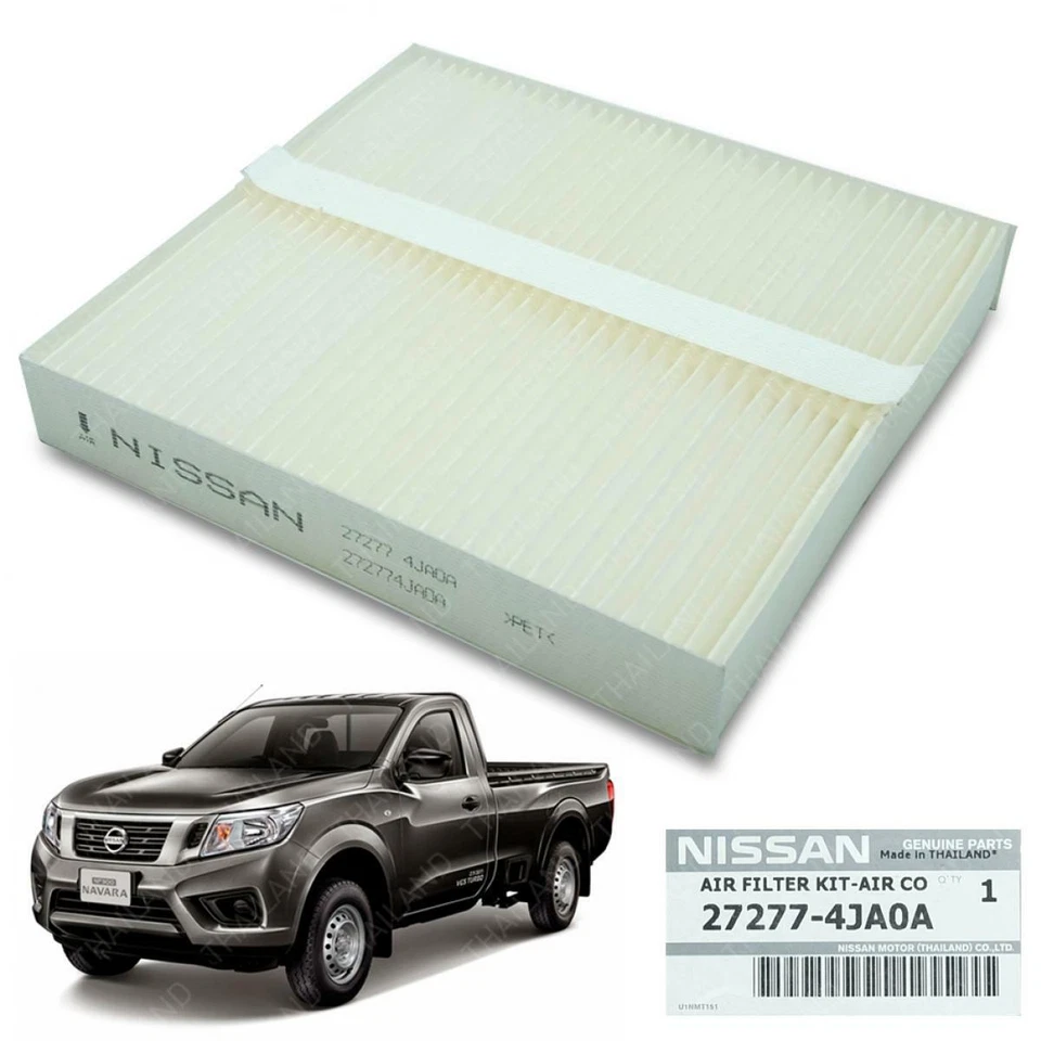 Cabin Clean Air Filter Genuine 1 Pc Fits Nissan Np300 Navara Pickup 2015 - 2017 - Image 3 of 4
