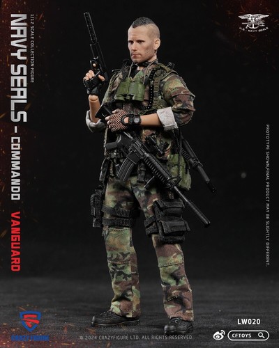 CFTOYS LW020 1/12 SEAL Special Assault Team Top Soldier Male Action Figure Model - Picture 4 of 19