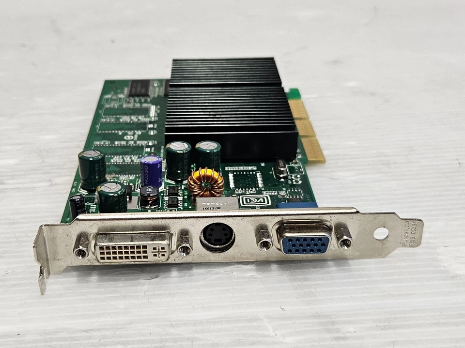 GeForce FX 5200 128MB DDR, 64 BIT, AGP 8x, VGA, DVI, Dell 0G0001 - WORKING CARD - Image 2 of 4
