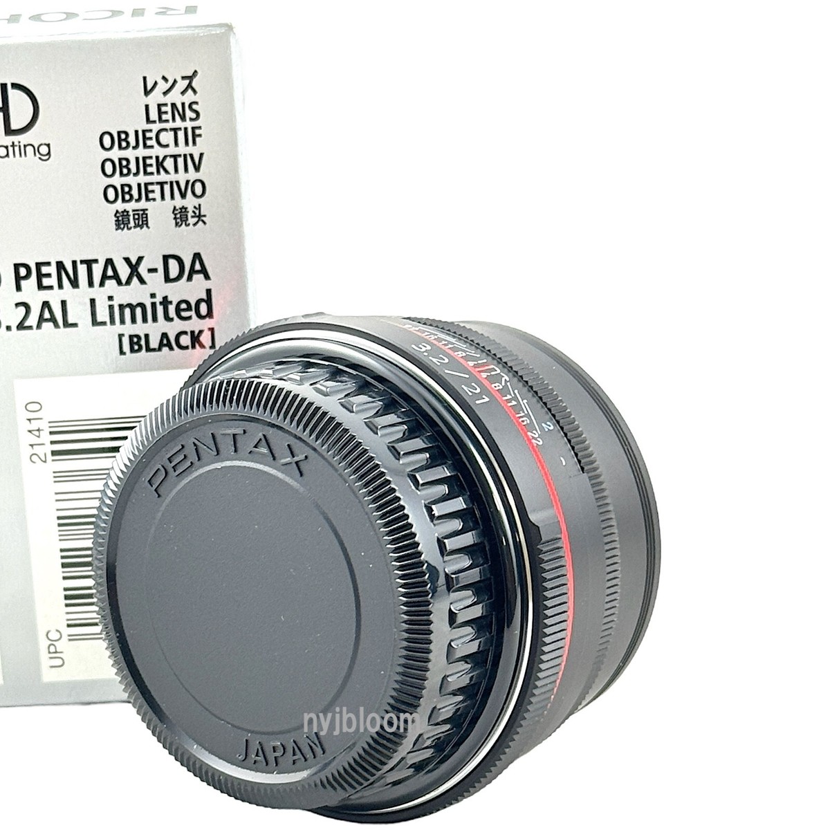 New HD PENTAX DA 21mm F3.2 AL Limited Lens in Black K Mount Pentax